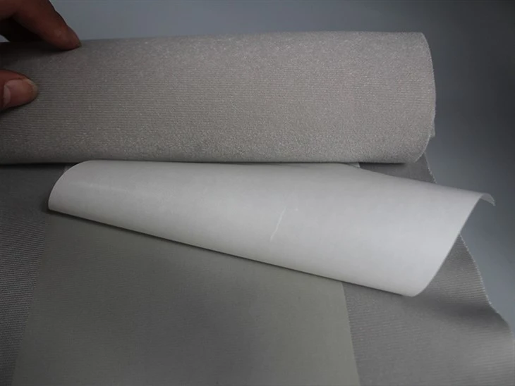 Powerful hot melt adhesive film