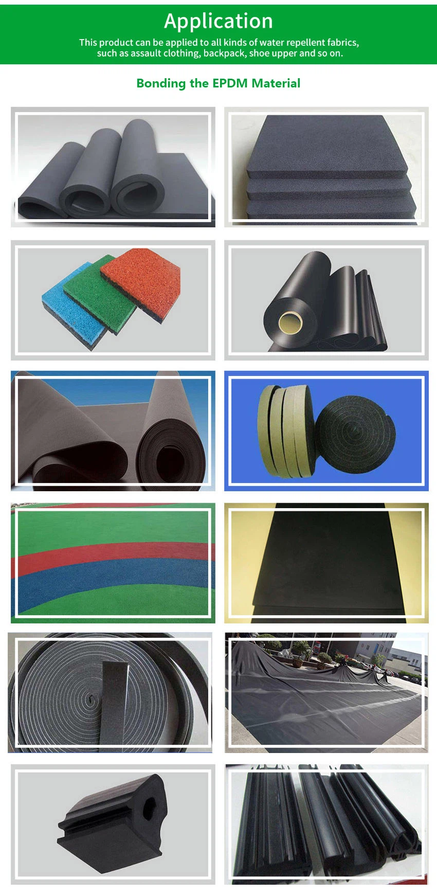 Black hot melt adhesive film for bonded to the rubber material Black hot melt adhesive film for bonded to the rubber material